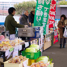 「豊前海一粒かき」のかき焼き祭り