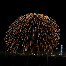 関門海峡花火大会2011