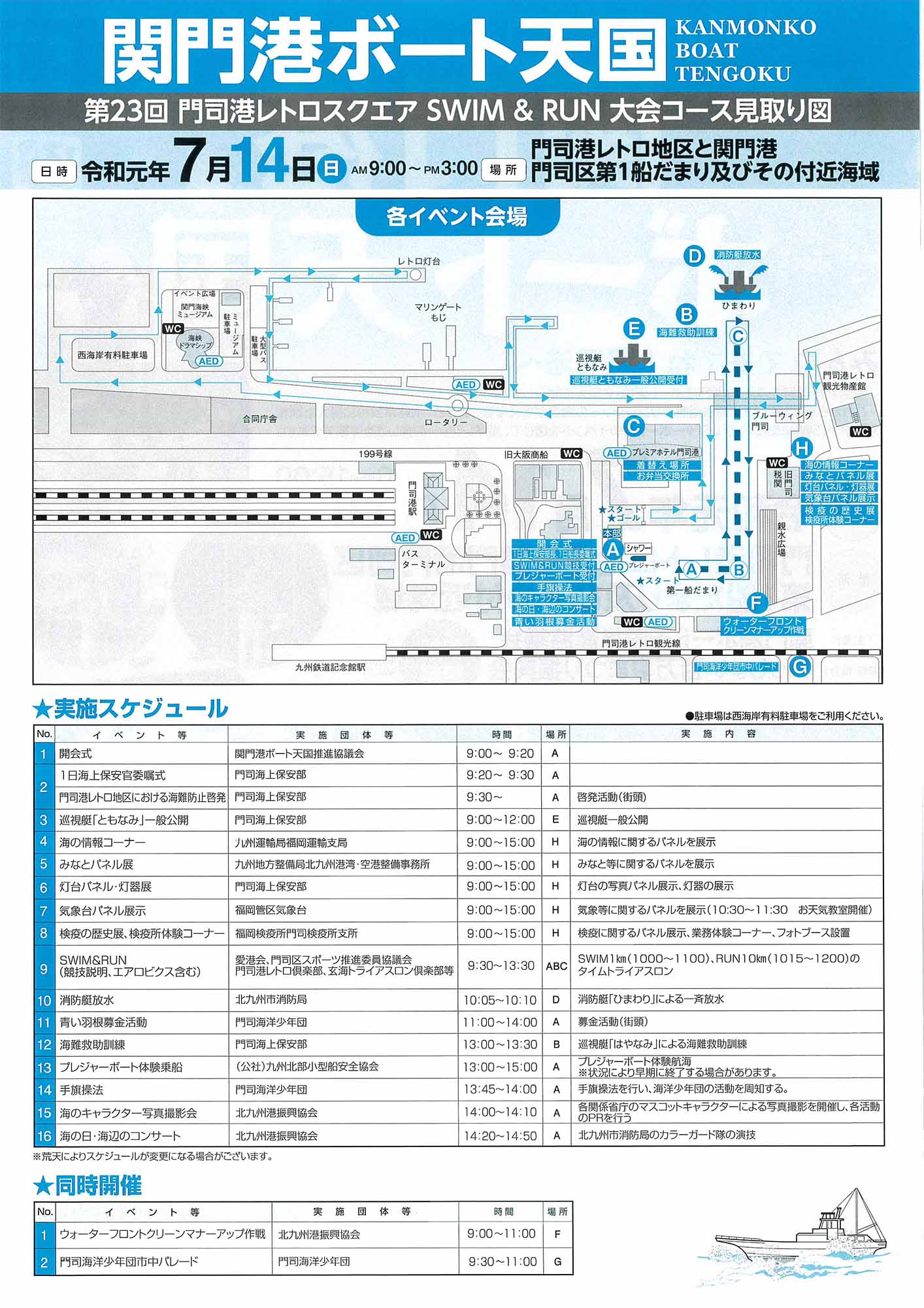 関門港ボート天国