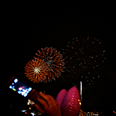 関門海峡花火大会2010
